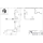 pba 01 Duschhandlauf, L BH 660x660x820, und Brausehalterstange, aus Nylon