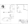 pba 01 Duschhandlauf, L BH 760x400x1160, und Brausehalterstange, aus Nylon