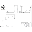 pba 01 Duschhandlauf, R BH 760x760x1160, und...