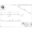 pba 01 Haltegriff 1570 mit Mittelstütze, aus Nylon