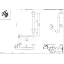 pba 01 Haltegriff rechts 300x520mm, L-Form, aus Nylon