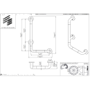 pba 01 Haltegriff links 300x520mm, L-Form, aus Nylon