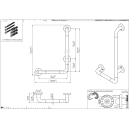 pba 01 Haltegriff rechts 320x720mm, L-Form, aus Nylon