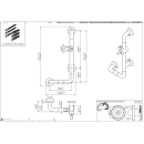 pba 01 Haltegriff mit BH R 220x520mm, L-Form, aus Nylon