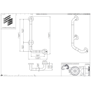 pba 01 Haltegriff mit BH L 500x750mm, L-Form, aus Nylon