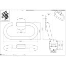 pba 01 Handtuchring aus Nylon,, 300x185mm