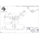 pba 01 Winkelgriff, R fest 500x300mm, feststehend,...