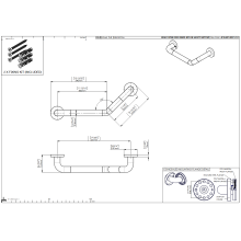 pba 01 Winkelgriff, R 300x200mm, rechts, aus Nylon, feststehend