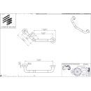 pba 01 Winkelgriff, L 300x200mm, links, aus Nylon,...
