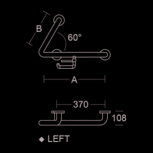 pba 01 Winkelgriff, L PRH, geschlossen