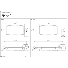 pba 01 Rückentütze R 480-620x210x157mm, zur Montage an Stützklappgriff, Nylon