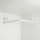 pba 01 Duschstange, L-Form mit Wand- Stützen aus Nylon, 800x800mm