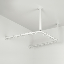 pba 01 Duschvorhangstange, U 1000x1000mm U- Form mit 2 DA...