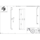 pba 01 Haltegriff, vert. Wandmontage mit...