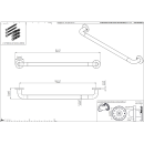 pba 01 Haltegriff 770mm aus Nylon