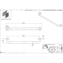 pba 01 Haltegriff 970mm aus Nylon