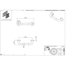 pba 01 Haltegriff 300mm aus Nylon