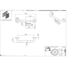 pba 01 Haltegriff mit PRH 370mm aus Nylon