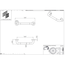 pba 01 Haltegriff mit PRH 600mm aus Nylon