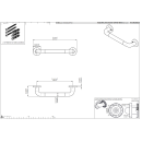 pba 01 Haltegriff mit PRH 600mm aus Nylon