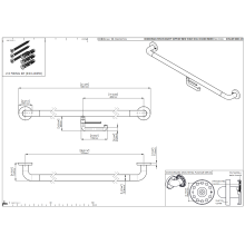 pba 01 Haltegriff mit PRH 970mm aus Nylon