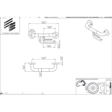 pba 01 Haltegriff mit PRH 300mm aus Nylon
