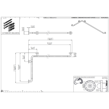 pba 01 Duschhandlauf 1760x760mm aus Nylon