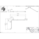 pba 01 Duschhandlauf 1760x760mm aus Nylon
