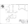 pba 01 Duschhandlauf a L 1160x760x820mm, 2 Brausehalterstange, aus Nylon