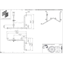 pba 01 Duschhandlauf R 1160x760, mit BH, 2 Stange 820mm,...