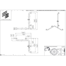 pba 01 Duschhandlauf R 760x760 mit BH, Brausehalterstange...