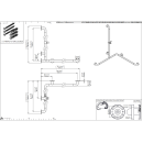 pba 01 Duschhandlauf L 920x920 mit BH, Brausehalterstange...