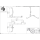 pba 01 Duschhandlauf L 920x920 mit BH, Brausehalterstange 1160mm, aus Nylon