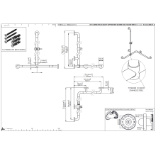 pba 01 Duschhandlauf L 760x760 V Brausehalterstange verschiebbar 1160mm, aus Nylon
