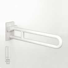 pba 01 Stützklappgriff drehbar,PRH 700mm aus Nylon