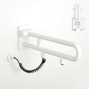 pba 01 Klappgriff drehbar 600mm mit E- taster aus Nylon