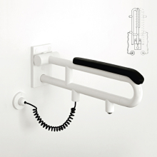 pba 01 Klappgriff dreh,polster,PRH 850 mit E- taster aus Nylon