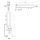 pba 01 Klappgriff drehbar,E-Taster 600mm aus Nylon