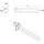pba 01 Stützklappgriff, abnehmbar 605mm aus Nylon
