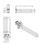 pba 01 Klappgriff abnehmbar,drehbar 705 aus Nylon