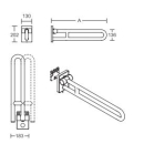 pba 01 Klappgriff abnehmbar,drehbar 855 aus Nylon