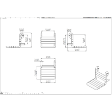 pba 01 Duschsitz, einhäng 380x485x375mm aus Nylon