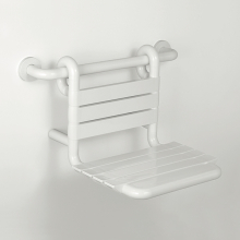 pba 01 Duschsitz, 445x485x440mm einhängbar breiter Sitzfläche, aus Ny