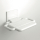 pba 01 Duschsitz, klappbar 530x400mm  mit seitlichen Haltegriffen, aus Nylon