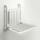 pba 01 Duschsitz, klappbar 536x550x680mm mit Rückenlehne, aus Nylon