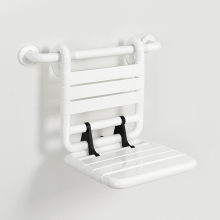 pba 01 Duschsitz, einhäng 383x482x463mm Sitzfläche klappbar, aus Nylon