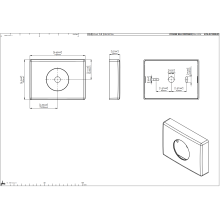 pba 01 Hygienebeutelspender aus Nylon, 145x105mm