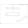 pba 01 Plexiglasablage, seitlichen Halterungen, aus Nylon, 140x620(656)mm