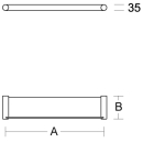 pba 01 Glasblage, umlaufendem Nylonrand aus Nylon,...