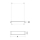 pba 01 Aluminiumablage, 150x650(685)mm mit Nylon Halterungen
